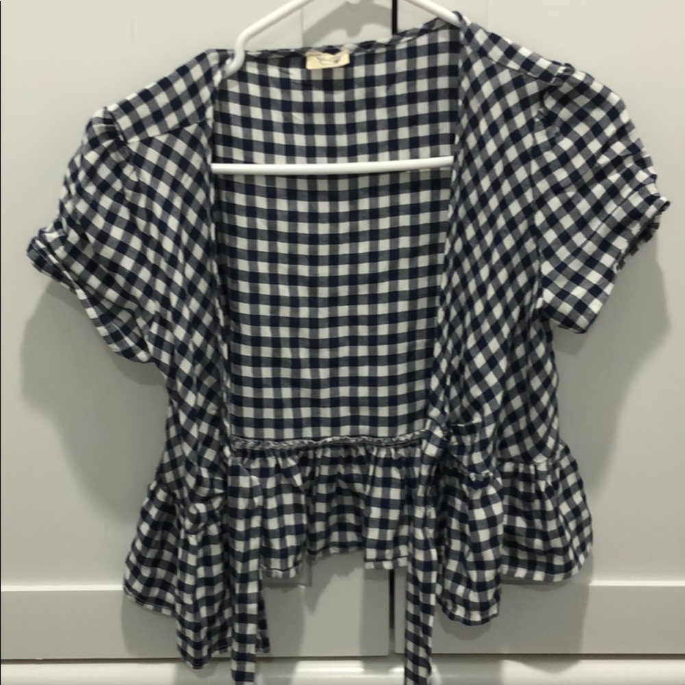 Brandy Melville Tie Front Top